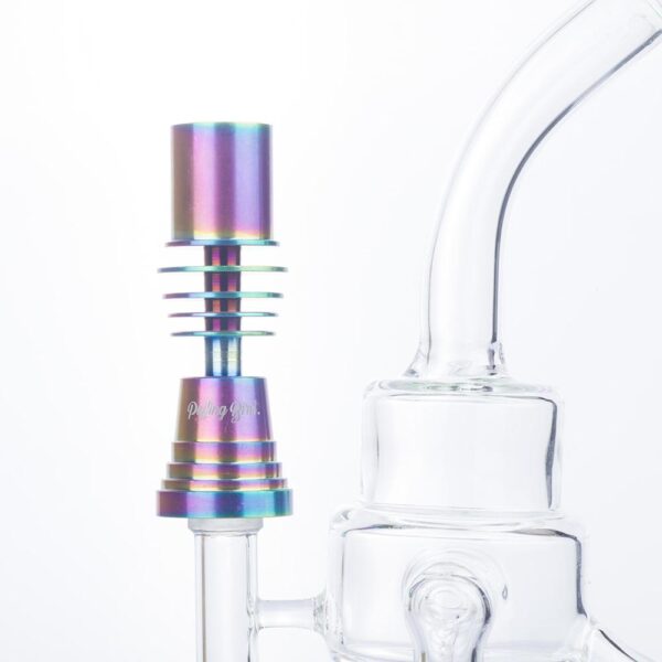 Rainbow Titanium Nail For 20mm Enail Coil | On Sale | Free Shipping