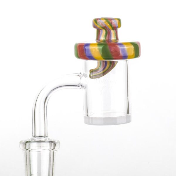 Colorful Disc Glass Carb Cap  Dab Tools For Sale  Free Shipping