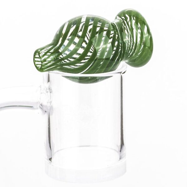 Mini Spiral Glass Carb Cap For Sale  For Puffco  Free Shipping