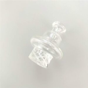 OD 34mm Clear Spiral Quartz Carb Cap For Sale | Free Shipping