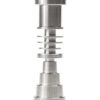 Titanium 16Mm/20Mm E-Nail Compatible 6-In-1 Universal Domeless Nail/banger